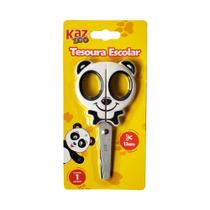Tesoura escolar panda - kaz Tesoura escolar panda - kaz