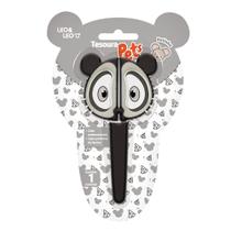 Tesoura Escolar Pets Leo e Leo Ratinho Infantil com Capa Tesoura Escolar Pets Leo e Leo Ratinho Infantil com Capa