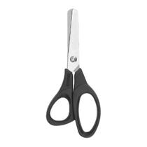 Tesoura escolar preta corte facil mundial 167bk-4.1/2