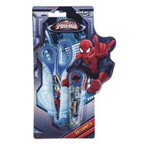 Tesoura Escolar Spiderman C/protetor Molin - 16080