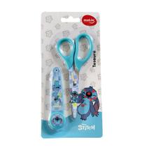 Tesoura Escolar Stitch Lâmina Decorada 13cm - Molin Tesoura Escolar Stitch Lâmina Decorada 13cm - Molin