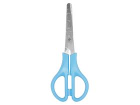 Tesoura Escolar Tons Pastel 13cm com Régua - 1 un - Cis