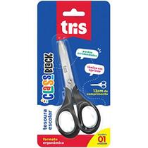 Tesoura Escolar Tris Class Black 13Cm