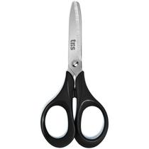 Tesoura escolar tris class black 13cm. summit