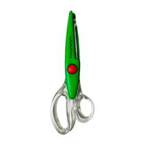 Tesoura Escolar Zig Big Cortes Especiais S/ Ponta Verde Cis