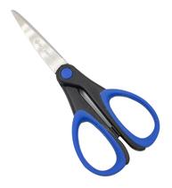 Tesoura Escritório Inox 18,5cm Bee Unique Office Escolar