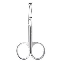 Tesoura Facial para Nariz e Bigode, Aço Inox, 8.7cm Ponta Arredondada Linha Basic Tesoura Facial para Nariz e Bigode, Aço Inox, 8.7cm Ponta Arredondada Linha Basic
