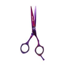 Tesoura Fio Navalha Salles Profissional 5.5 Roxa Tesoura Fio Navalha Salles Profissional 5.5 Roxa