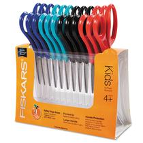 Tesoura Fiskars 194300 Back to School Kids, pacote com 12