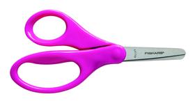 Tesoura Fiskars 5 Ponta Cega para Crianças - Ideal para Escola e Artesanato