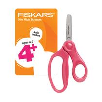 Tesoura Fiskars Blunt-Tip para crianças de 4 a 7 anos rosa