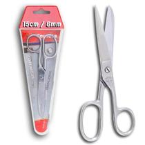 Tesoura Forjada Para Costura Aço Inox Profissional 15cm Corneta