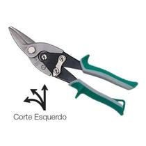 Tesoura funileiro 10 chapa aviacao esquerda st93101st sata