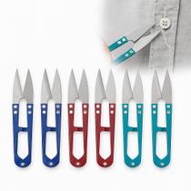 Tesoura Grande de Metal Arremates Acabamentos Pique Tecelão Costura Corte Fios Linhas Patchwork Artesanato