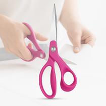 Tesoura Grande Lamina Afiada Multiuso 10 Pol Para Corte Costura Tecidos Papel Patchwork