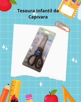 Tesoura Infantil da Capivara