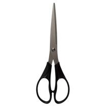 Tesoura Inox 19,5cm Cabo Preto Jocar Office