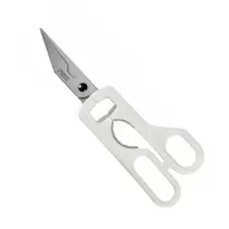 Tesoura Inox Cozinha Trinchar Cabo Branco 22cm - Tramontina Tesoura Inox Cozinha Trinchar Cabo Branco 22cm - Tramontina