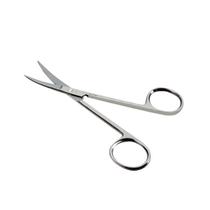 Tesoura Iris Curva 11,5cm Inox Wilcos Tesoura Iris Curva 11,5cm Inox Wilcos