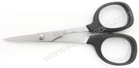 Tesoura Kai Needlecraft, lâmina de aço inoxidável de 10 cm, preta