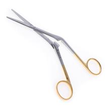 Tesoura Knight Angulada Serrilhada 18 cm c/ Vídea