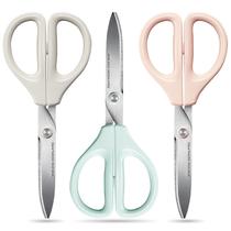 Tesoura Kokuyo HSM-A100 7" multiuso, pacote com 3 cores pastel Tesoura Kokuyo HSM-A100 7" multiuso, pacote com 3 cores pastel