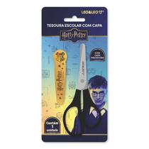 Tesoura Leo e Leo Harry Potter com capa protetora Tesoura Leo e Leo Harry Potter com capa protetora