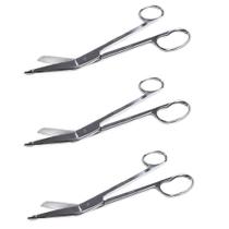 Tesoura Lister 20Cm Gesso Bandagem Resgate Kit Com 3 Inox Tesoura Lister 20Cm Gesso Bandagem Resgate Kit Com 3 Inox