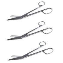 Tesoura Lister 20Cm Gesso Bandagem Resgate Kit Com 3 Inox Tesoura Lister 20Cm Gesso Bandagem Resgate Kit Com 3 Inox