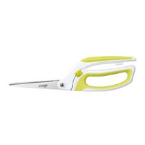 Tesoura LIVINGO 10 Spring Action Tecido Costura Verde/Branco
