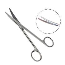 Tesoura Mayo Stille Curva Estagio Aço Inox