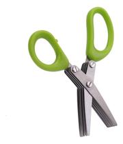 Tesoura Multi Lâminas Para Ervas