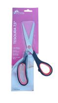 Tesoura Multiuso 19cm Cabo Emborrachado Ergonômico Profissional