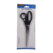 Tesoura Multiuso, Aço Inox Grande 21Cm Cabo Preto - Mp510