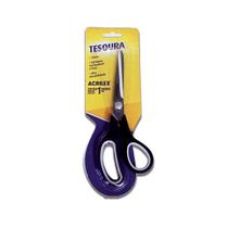 Tesoura Multiuso Acrilex 19cm - Preta - Formato Anatômico Tesoura Multiuso Acrilex 19cm - Preta - Formato Anatômico