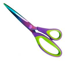 Tesoura Multiuso Costura Hobby Emborrachada Titânio 21,5cm