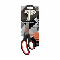 Tesoura Multiuso de Aço Inox 25cm Cabo Emborrachado TE2502 - BRW