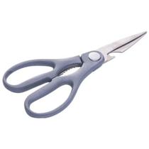 Tesoura Multiuso em Aço Inox e Fibra de Bambu Lyor Sortida Cinza Preto e Branco para Cozinha