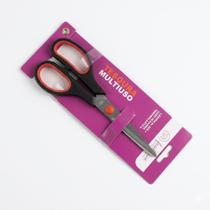 Tesoura Multiuso Inox Reforçada 19cm Corta Papel Tecido