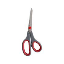 Tesoura Multiuso Lâmina Aço Inox com Cabo Plástico Cinza Cushion Soft 8 1/2 3" - Mundial