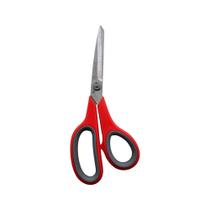 Tesoura Multiuso Lâmina Aço Inox com Cabo Plástico Vermelho Cushion Soft 8 1/2 3" - Mundial Tesoura Multiuso Lâmina Aço Inox com Cabo Plástico Vermelho Cushion Soft 8 1/2 3" - Mundial