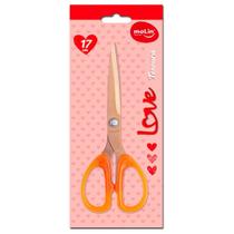 Tesoura Multiuso Molin Love Titanium Laranja 17cm 23177 Tesoura Multiuso Molin Love Titanium Laranja 17cm 23177