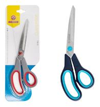 Tesoura Mundial Cabo Soft Patchwork Artesanato Costura 24cm Tesoura Mundial Cabo Soft Patchwork Artesanato Costura 24cm