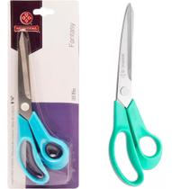 Tesoura Mundial Fantasy Tecido Couro Papelão 24cm Coloridas Tesoura Mundial Fantasy Tecido Couro Papelão 24cm Coloridas