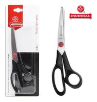 Tesoura Mundial Micro Serrilhada Ponto Vermelho Red Dot 21,5