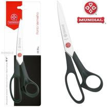 Tesoura P/ Tecido Profissional Mundial Ponto Vermelho 21,6 cm