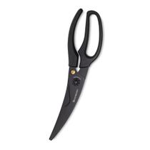 Tesoura para aves Messermeister Titanium Black 25 cm com biscoito de nozes Tesoura para aves Messermeister Titanium Black 25 cm com biscoito de nozes