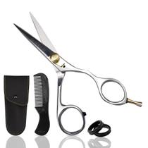 Tesoura para Barba ONTAKI 5,5" em Aço Japonês para Destros