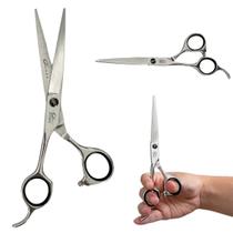 Tesoura Para Canhoto Fio Laser Profissional Umi 6.0