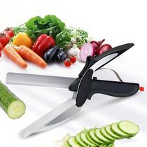 Tesoura para cortar alimentos Kitchen Clever Smart Chopper com placa